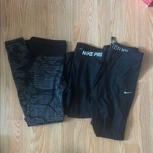 BUNDLE of 3 Black Leggings Set!